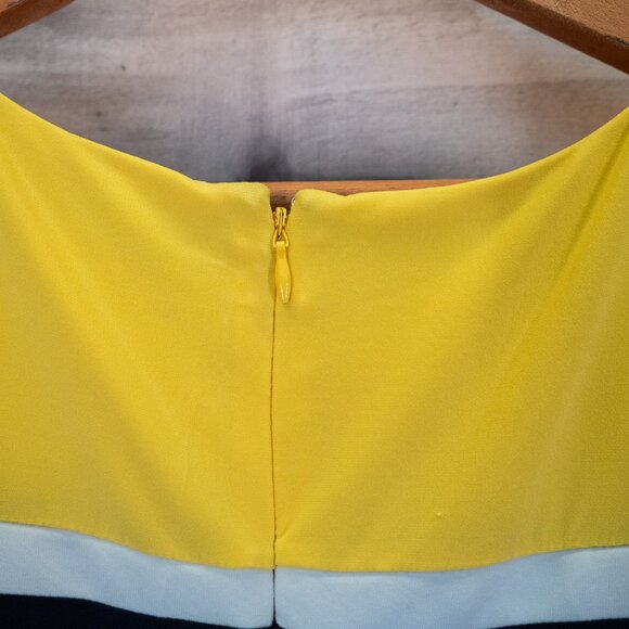 Ralph Lauren Women's Stretch Sheath Dress Navy Blue - Picture 6 of 7